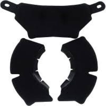 Head pad C5, E2, long head Zwart