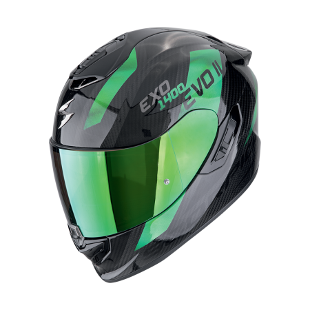 EXO-1400 EVO II CARBON AIR PLATTED Black-Green M