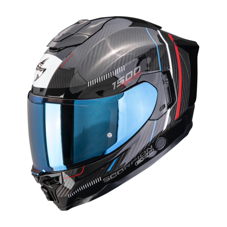EXO-1500 CARBON AIR ZITY Black-Red-Blue 